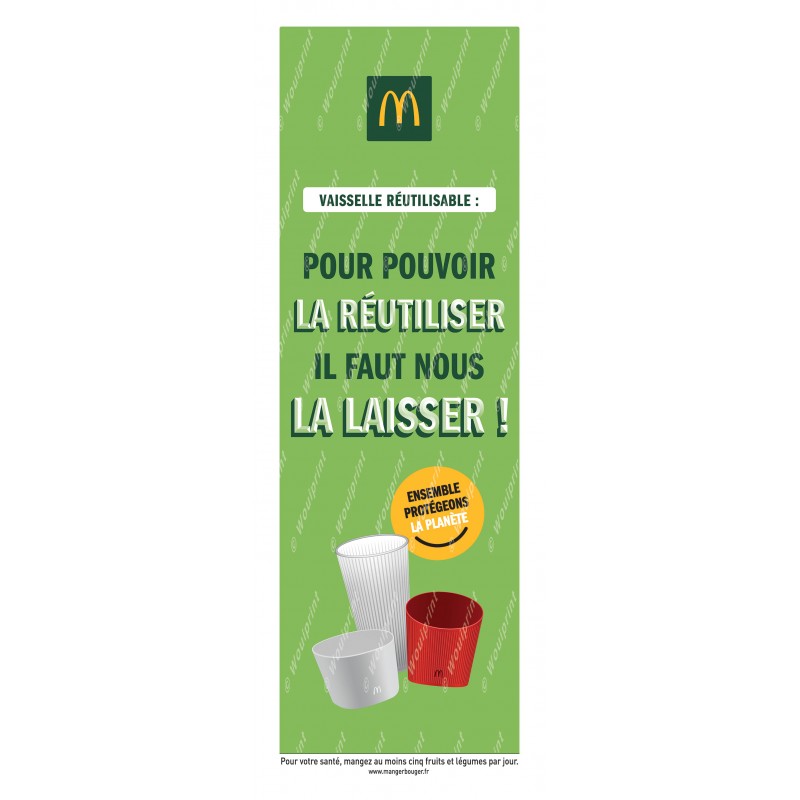 Xbanner et Structure McDonald's Re-Use