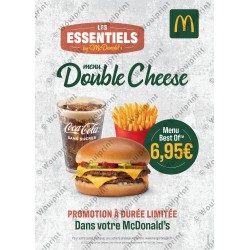 Affiche A3 Menu Best Of...